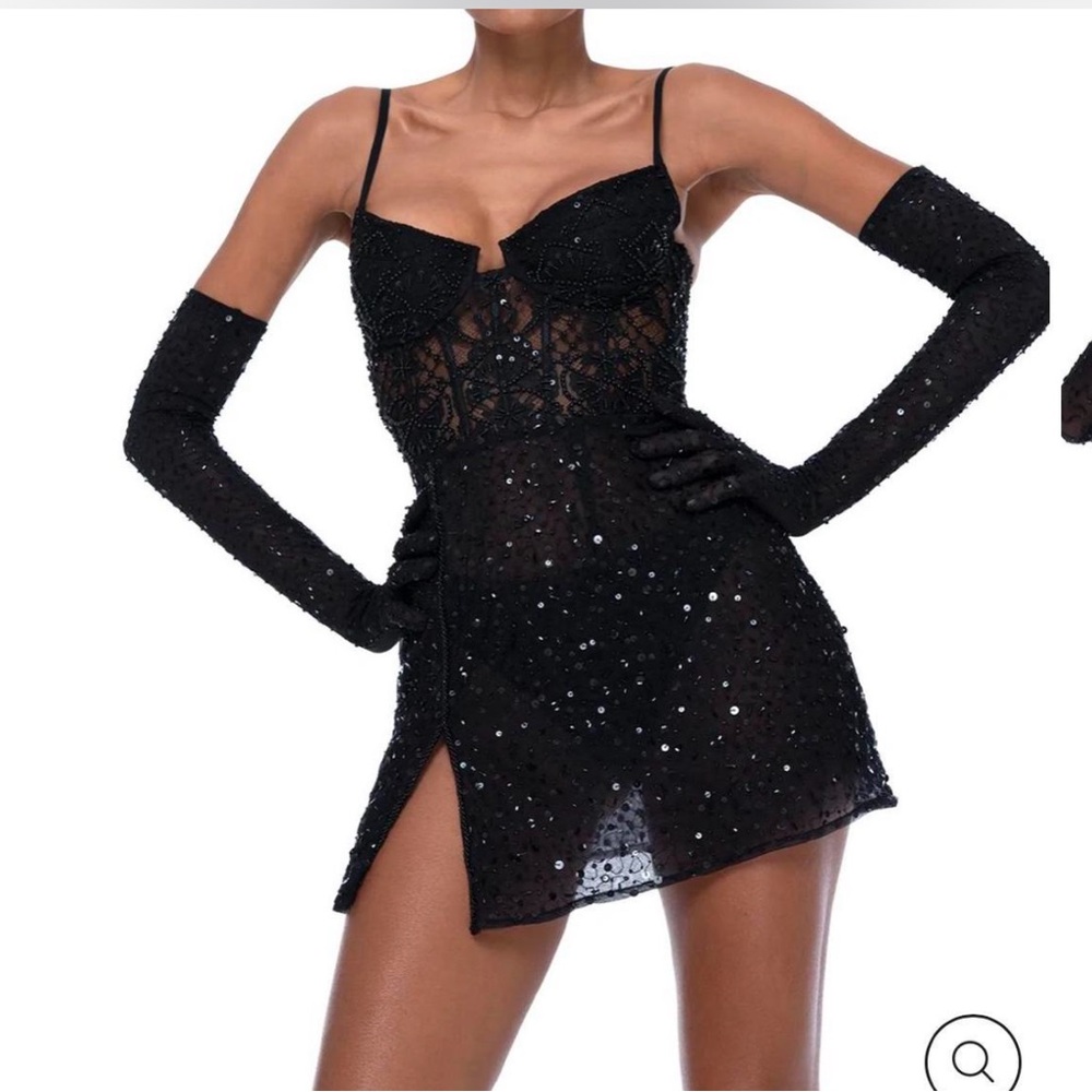 Dyspnea The Charleston Mini Dress